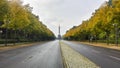 Street des 17 Juni from Berlin city Royalty Free Stock Photo